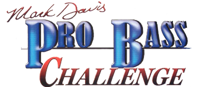 Mark Davis Pro Bass Challenge title screen for Playstation 2